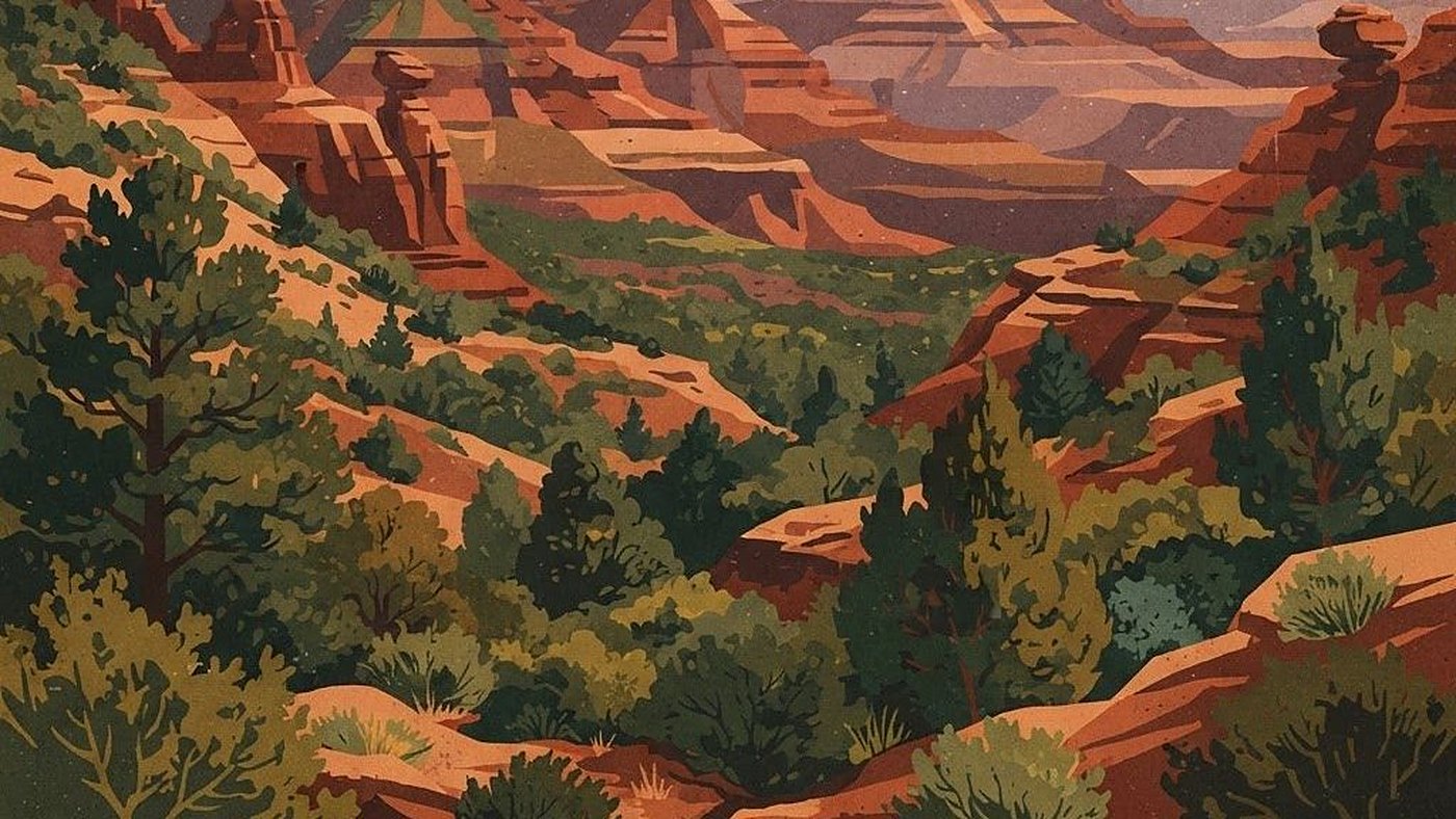 Illustration of Coconino National Forest, Red Rock District