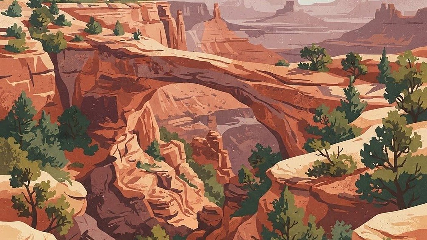 Illustration of Devil’s Bridge