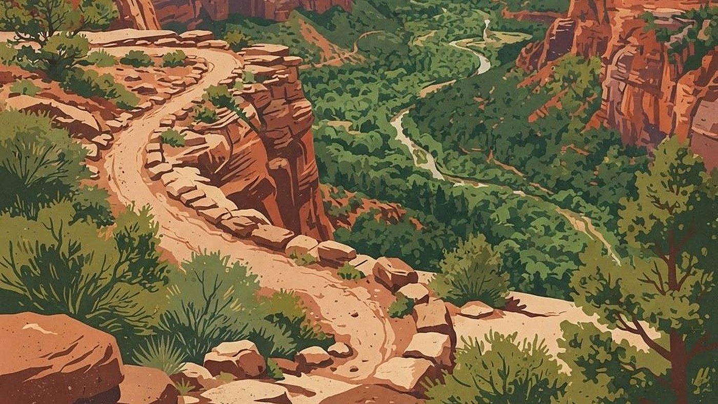 Illustration of Eagle’s Nest Loop