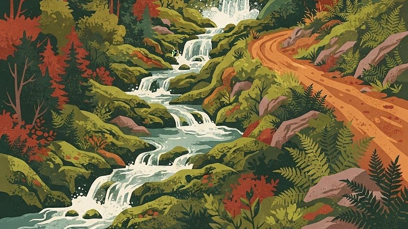Illustration of Horton Creek Trail