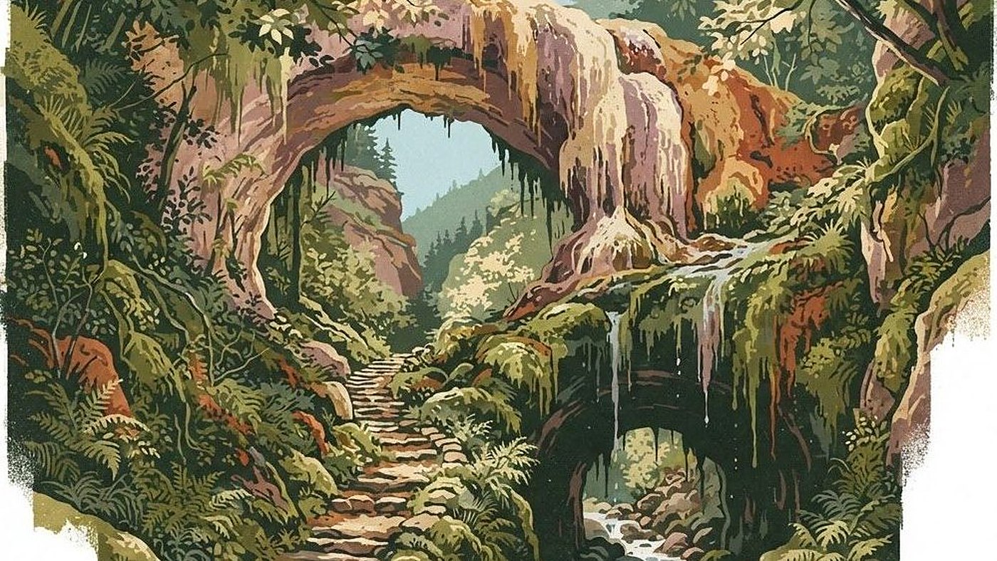 Illustration of Pine Creek Trail