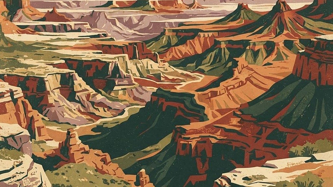 Illustration of Superstition Wilderness
