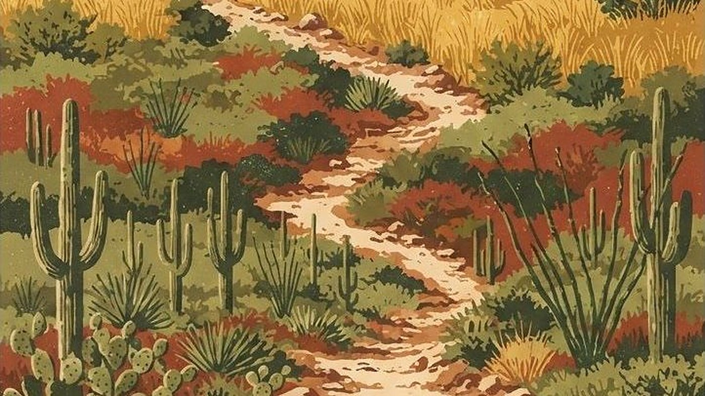 Illustration of Tanque Verde Ridge Trail