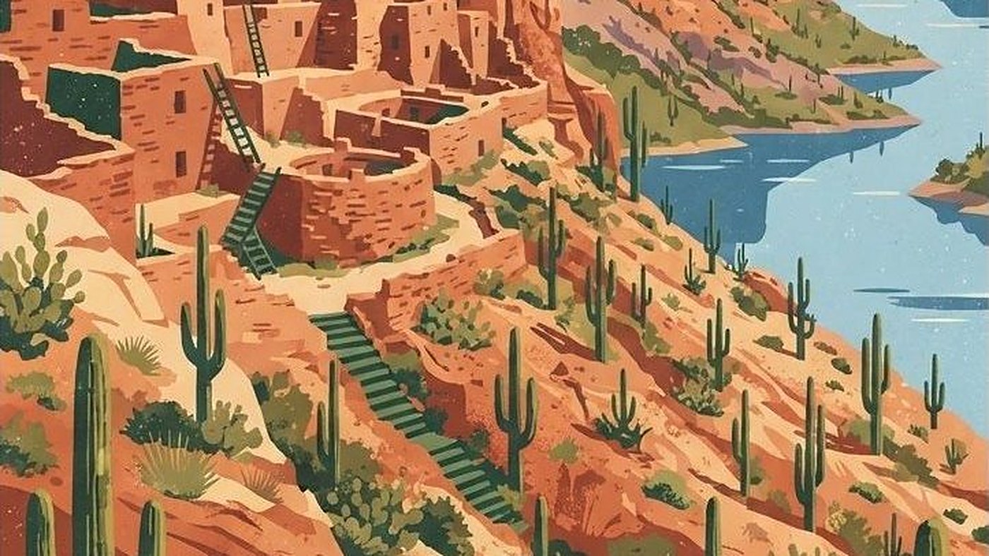 Illustration of Tonto National Monument