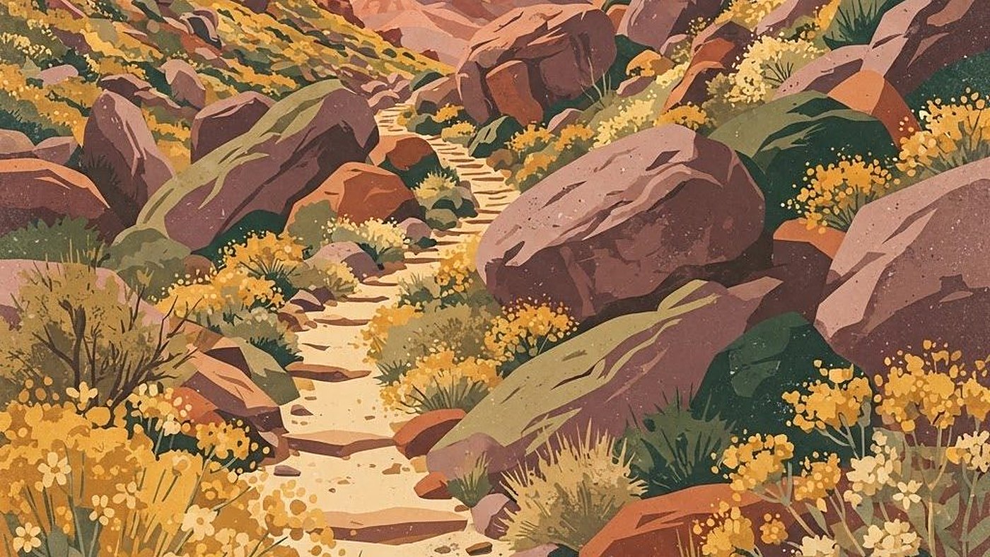 Illustration of Treasure Loop Trail