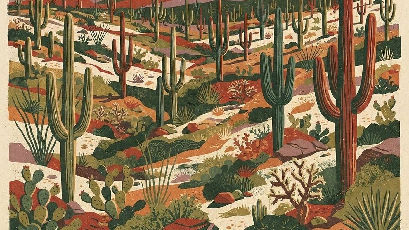 Illustration of Usery Mountain Regional Park