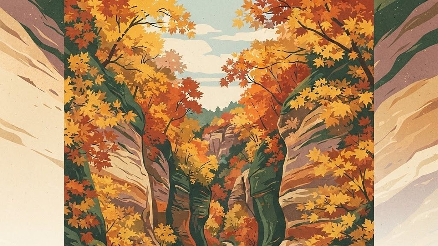 Illustration of West Fork of Oak Creek